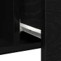 Consola Negra de Roble 100x36x60 cm en Madera Ingeniería | Foro24.es | Tu tienda online para hogar, jardín y más Foro24.es