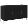 Aparador Negro de Roble 100x36x60 cm Madera de Ingeniería | Foro24.es | Tu tienda online para hogar, jardín y más Foro24.es