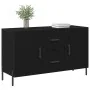 Aparador Negro de Roble 100x36x60 cm Madera de Ingeniería | Foro24.es | Tu tienda online para hogar, jardín y más Foro24.es