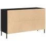 Aparador Negro de Roble 100x36x60 cm Madera de Ingeniería | Foro24.es | Tu tienda online para hogar, jardín y más Foro24.es