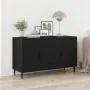 Consola Negra de Roble 100x36x60 cm de Madera de Ingeniería von , Sideboards - Ref: Foro24-862959, Preis: 121,80 €, Rabatt: -5%%