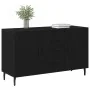 Consola Negra de Roble 100x36x60 cm de Madera de Ingeniería von , Sideboards - Ref: Foro24-862959, Preis: 121,80 €, Rabatt: -5%%