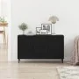 Consola Negra de Roble 100x36x60 cm de Madera de Ingeniería von , Sideboards - Ref: Foro24-862959, Preis: 121,80 €, Rabatt: -5%%
