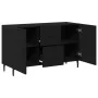Consola Negra de Roble 100x36x60 cm de Madera de Ingeniería von , Sideboards - Ref: Foro24-862959, Preis: 121,80 €, Rabatt: -5%%