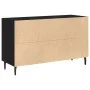 Consola Negra de Roble 100x36x60 cm de Madera de Ingeniería von , Sideboards - Ref: Foro24-862959, Preis: 121,80 €, Rabatt: -5%%