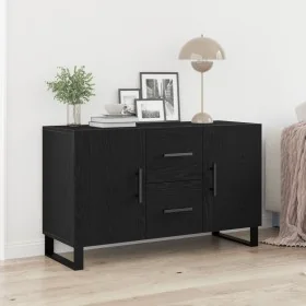 Comprar Aparador Negro de Roble 100x36x60 cm
