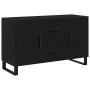 Aparador Negro de Roble 100x36x60 cm Madera Engineered | Foro24.es | Tu tienda online para hogar, jardín y más Foro24.es