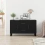 Aparador Negro de Roble 100x36x60 cm Madera Engineered | Foro24.es | Tu tienda online para hogar, jardín y más Foro24.es