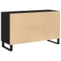 Aparador Negro de Roble 100x36x60 cm Madera Engineered | Foro24.es | Tu tienda online para hogar, jardín y más Foro24.es