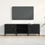 Cabinet de Televisión Negro Roble 150x30x50 cm Madera Elaborada | Foro24.es | Tu tienda online para hogar, jardín y más Foro24.es
