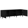 Cabinet de Televisión Negro Roble 150x30x50 cm Madera Elaborada | Foro24.es | Tu tienda online para hogar, jardín y más Foro24.es