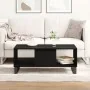 Mesa de café Negro Roble 90x50x36,5 cm Madera engineered | Foro24.es | Tu tienda online para hogar, jardín y más Foro24.es