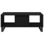 Mesa de café Negro Roble 90x50x36,5 cm Madera engineered | Foro24.es | Tu tienda online para hogar, jardín y más Foro24.es
