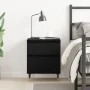 Cabinete de Noche Negro Roble 40x35x50 cm Madera Elaborada | Foro24.es | Tu tienda online para hogar, jardín y más Foro24.es