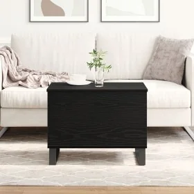 Mesa de Café Elevable Negro Roble 60x44,5x45 cm Madera Elaborada by , Coffee table - Ref: Foro24-862967, Price: 79,47 €, Disc...