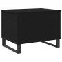 Mesa de Café Elevable Negro Roble 60x44,5x45 cm Madera Elaborada by , Coffee table - Ref: Foro24-862967, Price: 79,47 €, Disc...