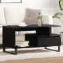 Mesa de Café Negra de Roble 90x49x45 cm de Madera Elaborada | Foro24.es | Tu tienda online para hogar, jardín y más Foro24.es