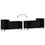 Mueble de TV Negro Roble 100x35x55 cm Madera elaborada | Foro24.es | Tu tienda online para hogar, jardín y más Foro24.es