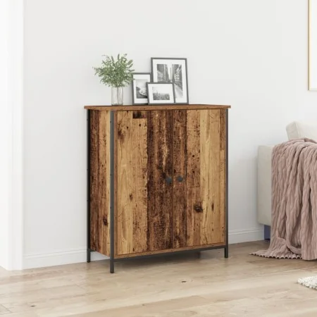Buffet Madera Antigua 70x30x80 cm Madera Aglomerada y Acero | Foro24.es | Tu tienda online para hogar, jardín y más Foro24.es