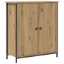 Aparador de Roble Artesanal 70x30x80 cm de Madera Ingenierizada y Acero by , Sideboards - Ref: Foro24-862974, Price: 76,17 €,...