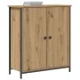 Aparador de Roble Artesanal 70x30x80 cm de Madera Ingenierizada y Acero by , Sideboards - Ref: Foro24-862974, Price: 76,17 €,...