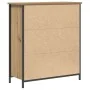 Aparador de Roble Artesanal 70x30x80 cm de Madera Ingenierizada y Acero by , Sideboards - Ref: Foro24-862974, Price: 76,17 €,...