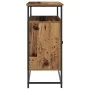 Consola de Madera Vieja 100x35x80 cm Madera Compuesta y Acero | Foro24.es | Tu tienda online para hogar, jardín y más Foro24.es