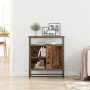 Aparador de Madera Vieja 69x35x80 cm de Madera Ingenierizada y Acero by , Sideboards - Ref: Foro24-862979, Price: 79,93 €, Di...