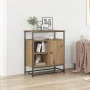 Aparador Artisan Roble 69x35x80 cm Madera y Acero von , Sideboards - Ref: Foro24-862980, Preis: 79,93 €, Rabatt: -5%%