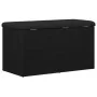 Banco de almacenamiento Negro Roble 80x40x45 cm Madera de Ingeniería by , Benches for halls and storage - Ref: Foro24-862984,...