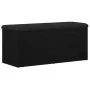 Banco de almacenamiento Negro Roble 100x40x45 cm Madera artificial | Foro24.es | Tu tienda online para hogar, jardín y más Foro24.es