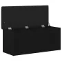 Banco de almacenamiento Negro Roble 100x40x45 cm Madera artificial | Foro24.es | Tu tienda online para hogar, jardín y más Foro24.es