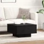 Mesa de café negra de roble 55x55x31 cm, hecha de madera by , Coffee table - Ref: Foro24-862993, Price: 54,16 €, Discount: -5%%