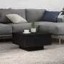 Mesa de Café con Luces LED Roble Negro 55x55x31 cm | Foro24.es | Tu tienda online para hogar, jardín y más Foro24.es