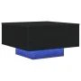 Mesa de Café con Luces LED Roble Negro 55x55x31 cm | Foro24.es | Tu tienda online para hogar, jardín y más Foro24.es
