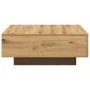 Mesa de café Roble Artesanal 80x80x31 cm Madera de Ingeniería von , Couchtisch - Ref: Foro24-862998, Preis: 82,21 €, Rabatt: ...