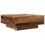 Mesa de Café con Luces LED Madera Vieja 80x80x31 cm von , Couchtisch - Ref: Foro24-863000, Preis: 91,39 €, Rabatt: -5%%