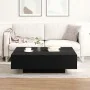 Mesa de café negra, de roble, 100x100x31 cm, madera contrachapada von , Couchtisch - Ref: Foro24-863005, Preis: 96,41 €, Raba...