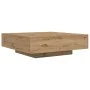 Mesa de Café Roble Artesano Madera de Ingeniería 100 x 100 x 31 cm | Foro24.es | Tu tienda online para hogar, jardín y más Foro24.es