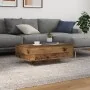 Mesa de Café con Luces LED Madera Vieja 85x55x31 cm de , Mesas de centro - Ref: Foro24-863009, Precio: 77,11 €, Descuento: -5%%