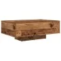Mesa de Café con Luces LED Madera Vieja 85x55x31 cm de , Mesas de centro - Ref: Foro24-863009, Precio: 77,11 €, Descuento: -5%%
