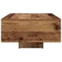 Mesa de Café con Luces LED Madera Vieja 85x55x31 cm de , Mesas de centro - Ref: Foro24-863009, Precio: 77,11 €, Descuento: -5%%