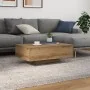 Mesa de café con luces LED Roble Artesano 85x55x31 cm | Foro24.es | Tu tienda online para hogar, jardín y más Foro24.es