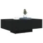 Mesa de Café con Luces LED Roble Negro 85x55x31 cm | Foro24.es | Tu tienda online para hogar, jardín y más Foro24.es