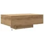 Mesa de café con luces LED Roble Artesano 85x55x31 cm | Foro24.es | Tu tienda online para hogar, jardín y más Foro24.es