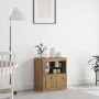 Sideboard con luces LED Roble Artisan 60,5x37x67 cm | Foro24.es | Tu tienda online para hogar, jardín y más Foro24.es