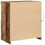 Aparador con luces LED Madera Vieja 60,5x37x67 cm | Foro24.es | Tu tienda online para hogar, jardín y más Foro24.es