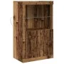 Aparador con Luces LED Madera Antigua 60,5x37x100 cm | Foro24.es | Tu tienda online para hogar, jardín y más Foro24.es