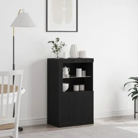 Comprar Aparador con Luces LED Roble Negro