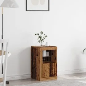 Comprar Aparador con Luces LED Madera Vieja